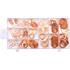 Copper Washers Assortment   Set of 150