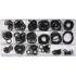 225 PCS SNAP RINGS ASSORTMENT EXT/INT