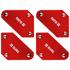 4PC MINI WELDING MAGNET HOLDER SET