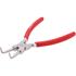 CIRCLIP PLIERS, INTERNAL BENT 225MM