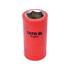 INSULATED HEXAGONAL SOCKET 13MM 3/8" VDE