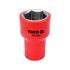 INSULATED HEXAGONAL SOCKET 19MM 3/8" VDE