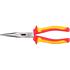 INSULATED LONG NOSE PLIERS 200MM VDE