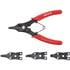 CIRCLIP PLIERS SET INT EXT HEADS 160MM