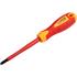 INSULATED SCREWDRIVER PZ2x100MM