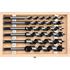 AUGER WOOD DRILL BIT SET 6PC 10 20MM SDS