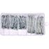 Hardened Knurled Nails Assortment   Set of 106