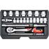 SOCKET SET 3/8" 22PCS