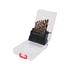 CO HSS TWIST DRILL BIT SET 19 PCS 1 10MM