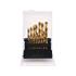 TWIST DRILL BIT SET HSS TiN 19PCS 1 10MM