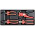 INSULATED PLIERS, 4PCS SET