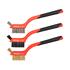 WIRE BRUSH SET 3PCS 3x7 ROWS L=180MM