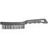 WIRE BRUSH 3 ROWS PLASTIC HANDLE