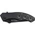 FOLDING KNIFE W. BLACK BLADE