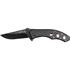 FOLDING KNIFE W. BLACK BLADE