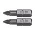 SCREWDRIVER BITS 1/4 25MM PZ1 2 PCS