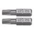 SCREWDRIVER BITS 1/4 25MM TORX T27 2 PCS