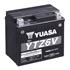 Yuasa Motorcycle Battery   YTZ High Performance YTZ6 12V Battery, Combi Pack, Contains 1 Battery and 1 Acid Pack