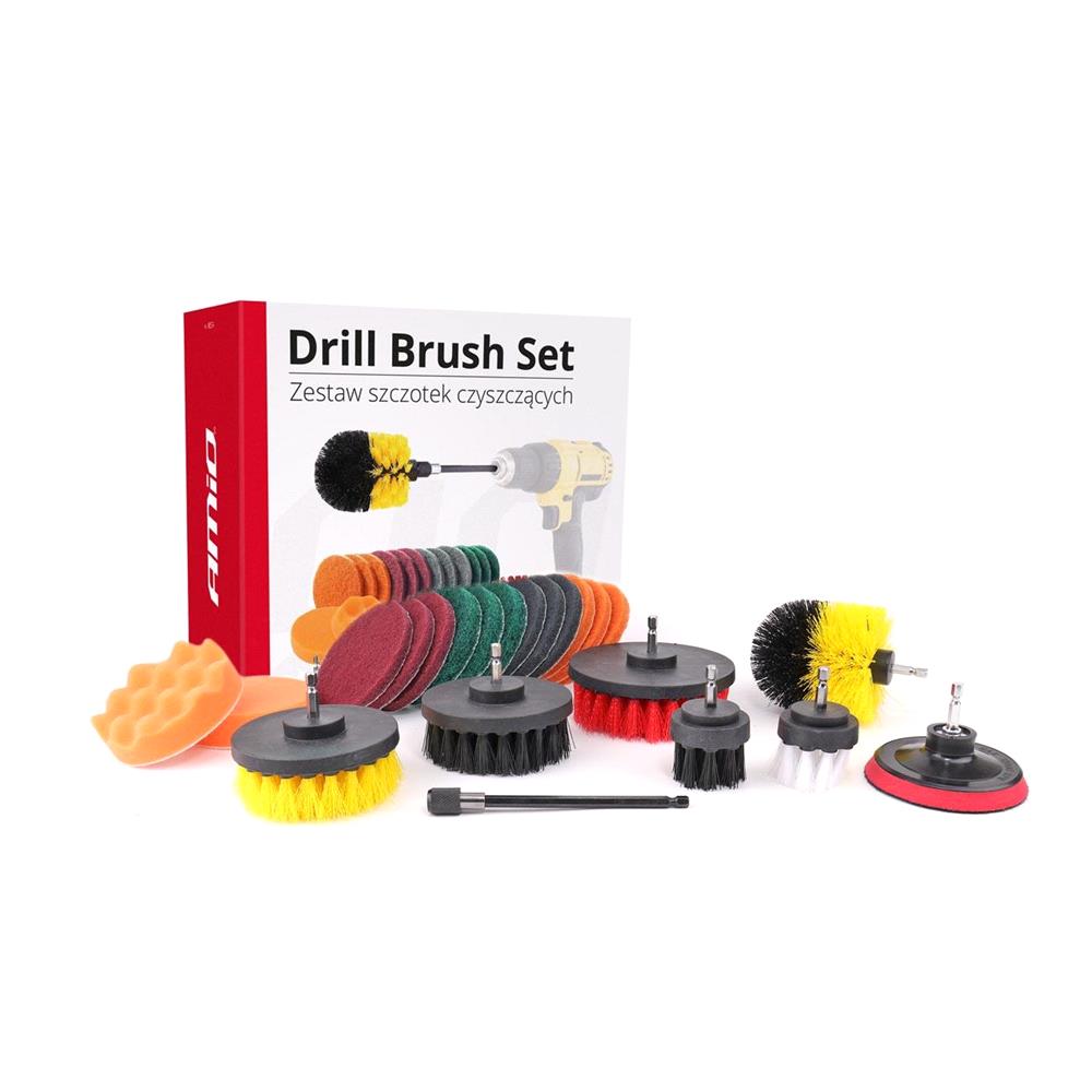 Proline 22-Piece Drill Brush Attachment Set: Brilliant!