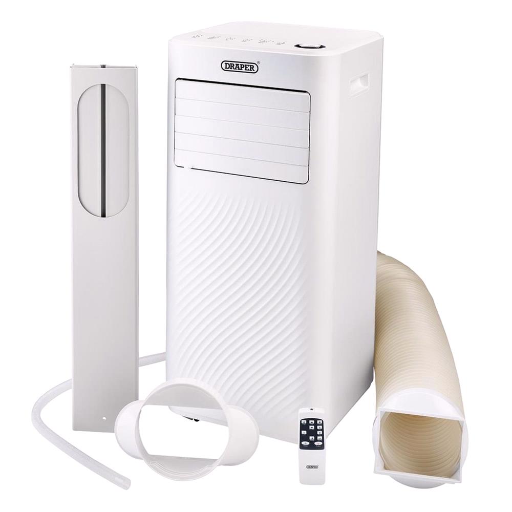Draper 23828 230v 3 - in - 1 Portable Air Conditioner With Remote ...