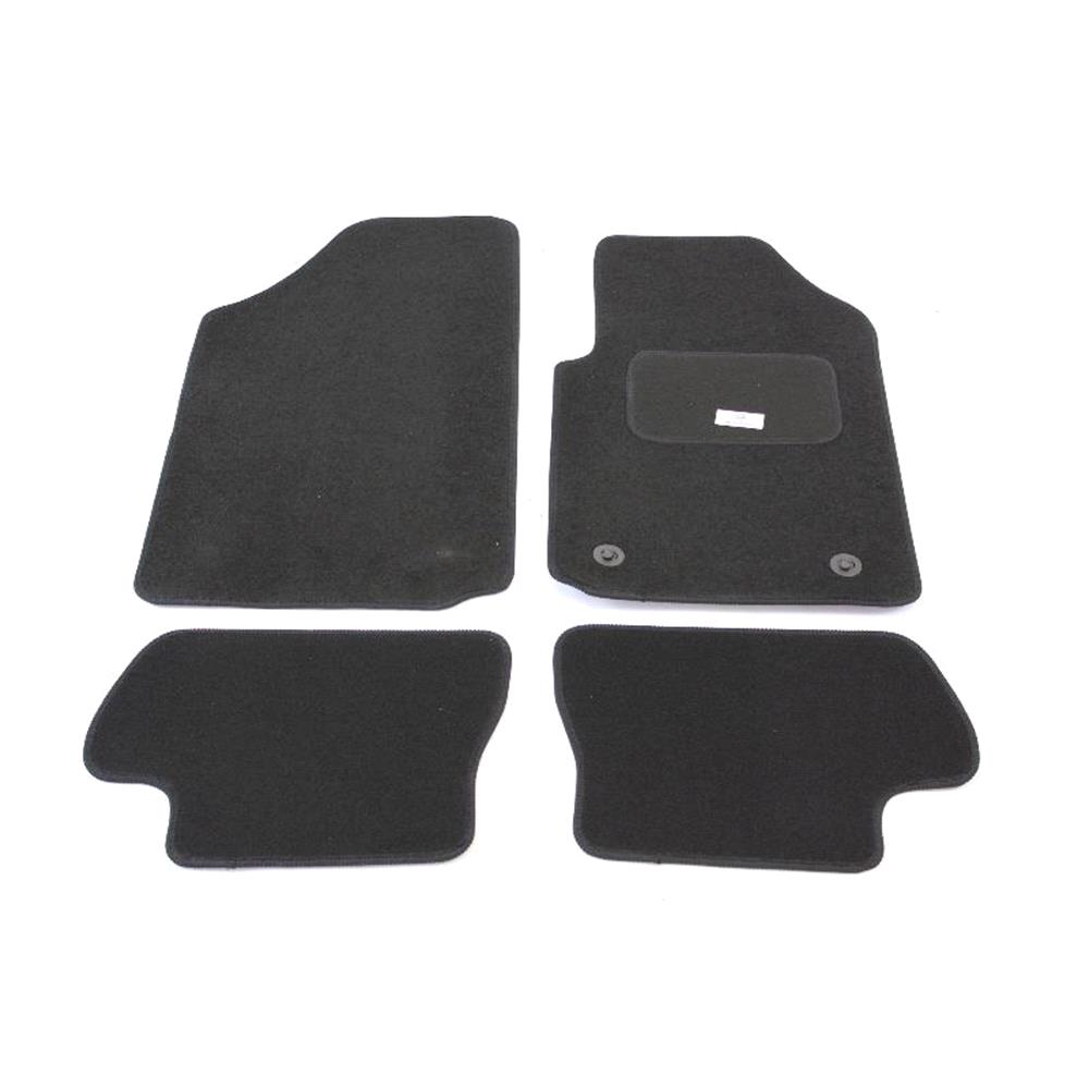 Tailored Car Floor Mats In Black For Citroen C2 Enterprise 2005 - 2010 ...