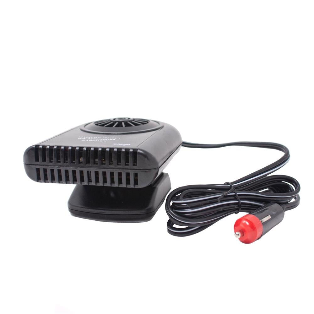 WonVon Portable Car Heater 2 in 1 Heating/Cooling Mini Auto 360 Degree Car Heater Auto Car Heater Heating Cooling Fan Windscreen Window Glass Demister Driving Defroster Demister Auto Accessories 