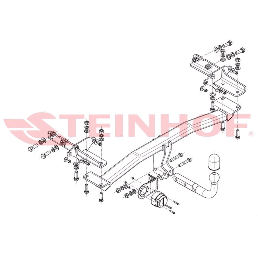 Tow Bars And Hitches For Jeep Renegade Closed Off road Vehicle From