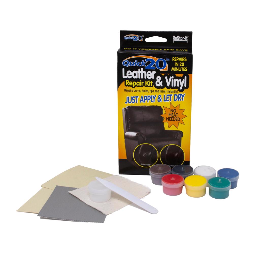 Liquid Leather Motorcycle Leather and Vinyl Repair Kit (No Heat)