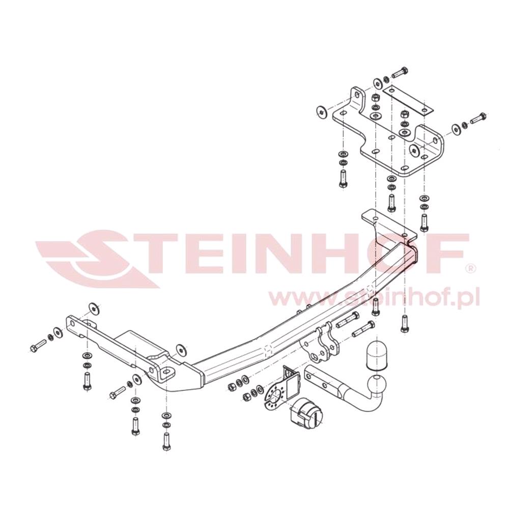 Tow Bars And Hitches For Nissan Murano From 2005 To 2007 MicksGarage