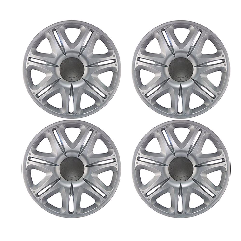 J - tec Nascar Silver 14 Inch Wheel Trim Set Of 4 | MicksGarage