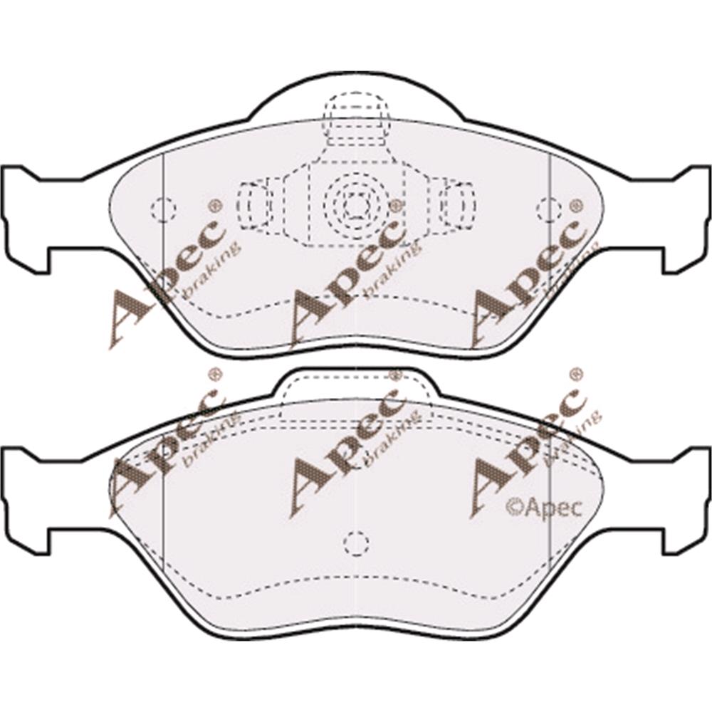 Brake Pads For Ford Fiesta From 2001 To 2008 | MicksGarage