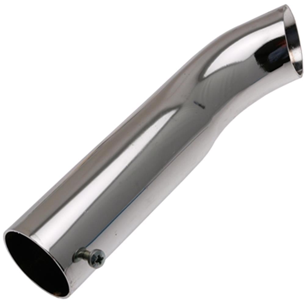 Exhaust Trim Curved End Chrome 54mm MicksGarage