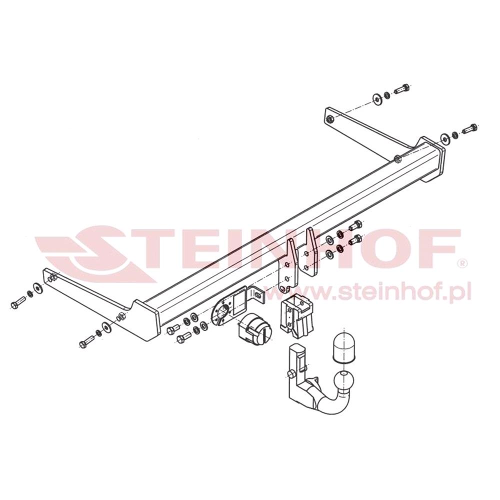 Tow Bars And Hitches For Volkswagen Passat Estate From 2010 To 2015